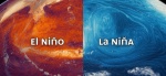 Paisaje con altas temperaturas y cielo despejado durante una ola de calor.