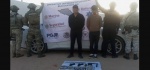 Operativo de seguridad en Cabo San Lucas con detención de dos hombres y aseguramiento de armas y dinero.