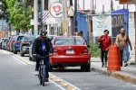 Aplican 181 multas por invadir ciclovías en Puebla durante el primer semestre de 2026