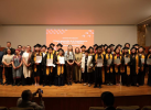 Graduación de estudiantes de la Escuela de Arte de Tlaxcala en Bellas Artes.