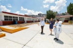 Trabajos de mejora en escuela de Calpulalpan