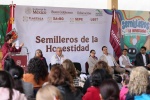 Foto: Cortesía Gobernadora Lorena Cuéllar durante lanzamiento de Semilleros de la Honestidad.