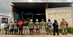 Foto: Cortesía Pipa y tanques asegurados durante operativo en Tepeaca.