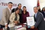 Foto: Cortesía Lorena Cuéllar durante sesión del Consejo Consultivo Turístico de Tlaxcala.