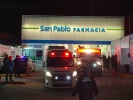 Muere electricista en azotea de reconocida farmacia, en Tlaxcala Capital 