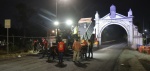 Avanza obra clave en Puebla con trabajos nocturnos para agilizar movilidad