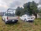 Encuentran cadáver en descomposición dentro de barranca, en Quilehtla