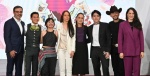 Majo Aguilar y Junior H en Palacio Nacional