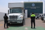 Policías de Coronango frustran robo de tractocamión y rescatan a conductor en la México-Puebla