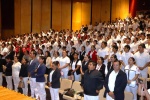 Estudiantes y ponentes en foro de enfermería de la UATx