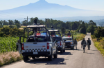 Autoridades de Tlaxcala durante conferencia sobre seguridad y operativos