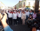 Tlaxcala se une en marcha laboral y exige mejores condiciones y servicios dignos