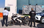 Recuperan motocicleta robada y detienen a un hombre en Coronango