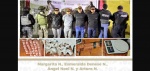Elementos de seguridad durante operativo en Atencingo.