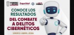 Foto: Cortesía Elementos de la Policía Cibernética trabajando en computadoras