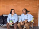 Foto: Cortesía Dos madres durante proceso de adopción en Tlaxcala
