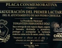 Inaugura Tonantzin Fernández primer lactario en la Presidencia Municipal de San Pedro Cholula