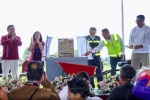Foto: Cortesía Colocación de primera piedra de la UPIIT del IPN en Contla.