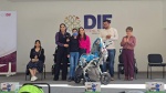 Foto: Cortesía Entrega de sillas de ruedas y apoyos funcionales en Tlaxcala