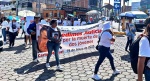 Cotra la impunidad marchan en Tlaxcala un año de la tragedia en Ocotlán; exigen justicia 