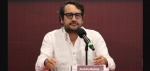 Andrés Manuel López Beltrán durante evento de Morena