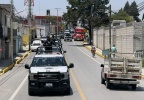 Foto: Cortesía Elementos de seguridad durante operativo en Tlaxcala