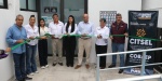 Estudiantes del COBAEP durante inauguración de centro tecnológico en Puebla