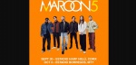 Maroon 5 durante un concierto con Adam Levine en el escenario