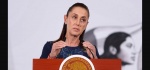 Claudia Sheinbaum durante anuncio de inversiones farmacéuticas en Palacio Nacional