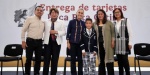 Claudia Sheinbaum entrega tarjetas de beca a estudiantes en Lerma