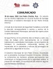 Comunicado oficial COMUNICADO- Refuerzan seguridad Momoxpan