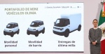 Prototipo de auto eléctrico pequeño presentado en México