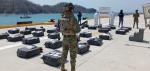 Elementos de Marina durante un operativo en el mar