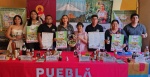 Personas degustando platillos tradicionales con tetecha en Zapotitlán Salinas